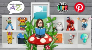 Learning-Themed Virtual Therapy Room
