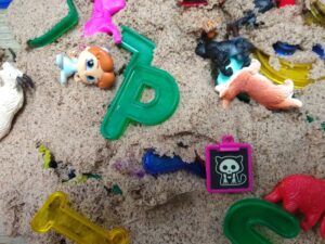 Alphabet Sensory Bin