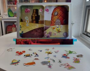 Barrier Game: SpongeBob Magnetic Tins